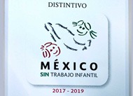 Recibió CODHEM Distintivo México sin Trabajo Infantil