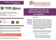 Coordinó CODHEM Guía Práctica de Atención para Mujeres Víctimas de Violencia Política
