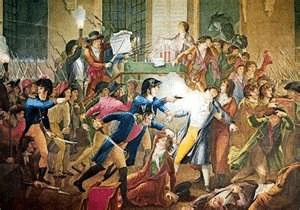 Maximilien Robespierre y los jacobinos