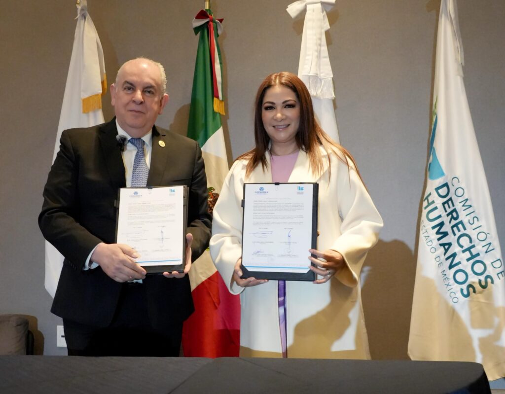 FIRMAN CODHEM Y COPARMEX METROPOLITANO CONVENIO PARA IMPULSAR EL DISTINTIVO EMPRESA COMPROMETIDA CON LOS DDHH