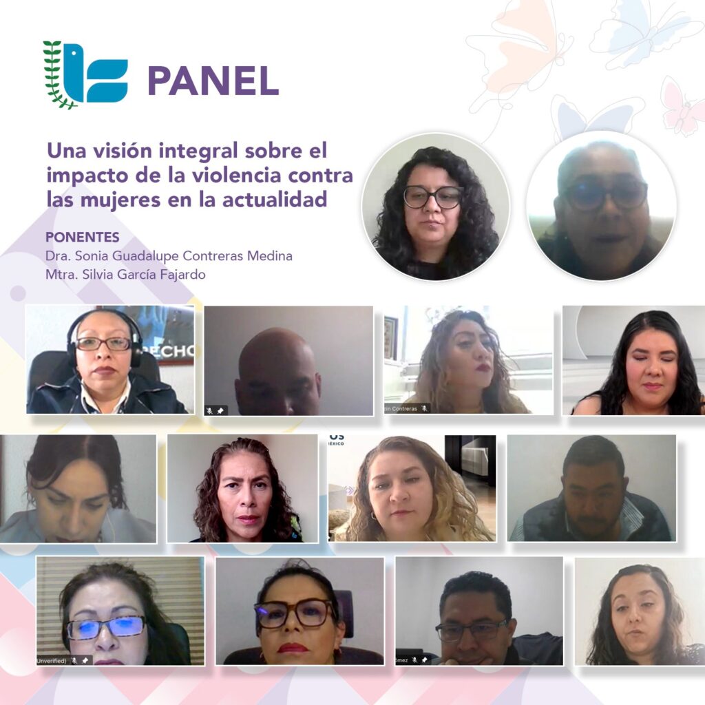 REALIZA CODHEM PANEL VIRTUAL SOBRE VISIÓN GLOBAL DEL IMPACTO DE LA VIOLENCIA CONTRA LAS MUJERES EN LA ACTUALIDAD