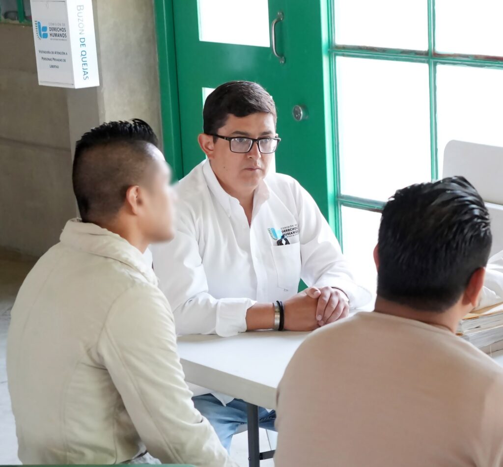 Acuden visitadores de CODHEM a CPRS