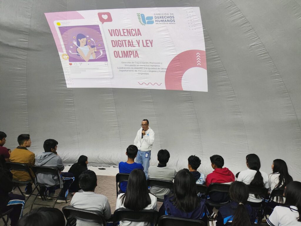 Recorre CODHEM Edomex con Domo de los Derechos Humanos